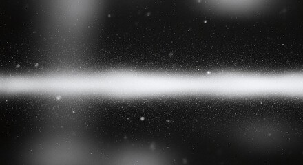 Abstract Cosmic Dust Cloud with Bright Light Band