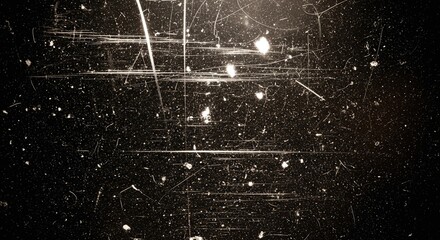 Vintage Film Scratches and Dust Overlay Texture