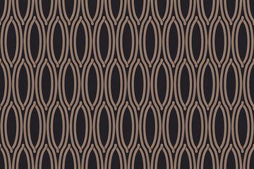 seamless pattern with abstract lines