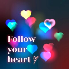 Positive quote Instagram post template