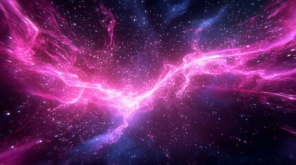 Obraz premium Brilliant space vortex creating celestial motion high resolution picture