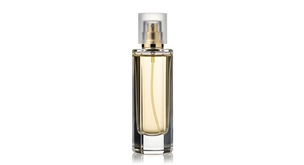 Elegant perfume bottle, showcasing beauty and luxury