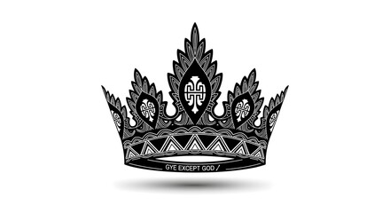 A detailed illustration of a crown, symbolizing royalty and power