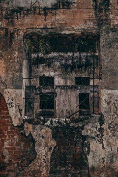 old abandoned prision