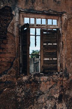 old abandoned prision
