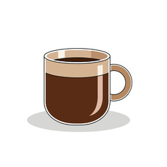 Coffee Mug, Kitchen, Illustration, Cozy Atmosphere, Minimalist Design