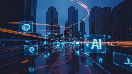 Exploring the cityscape through the lens of artificial intelligence.