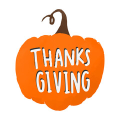 Autumn typography png, transparent background