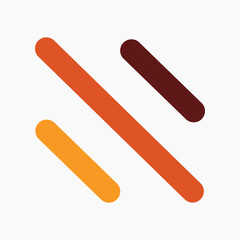 Colorful stripes vector