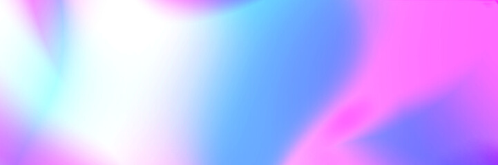 Retro poster colorful wavy art wide background