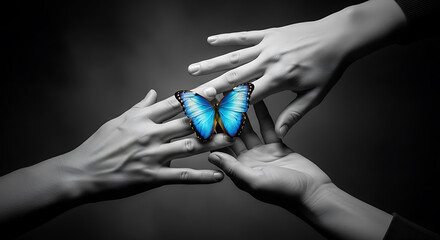 Monochromatic Hands with Single Colored Element