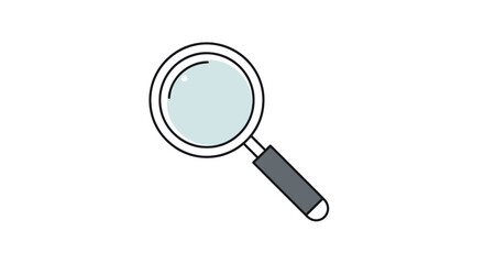 Magnifying glass graphic