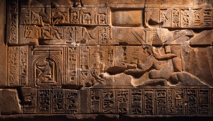 ancient wall inscriptions cryptic textures and hidden messages