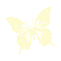 Elegant butterfly with delicate wings, a symbol of transformation, hope, and beauty, ideal for nature-themed designs and spring promotions