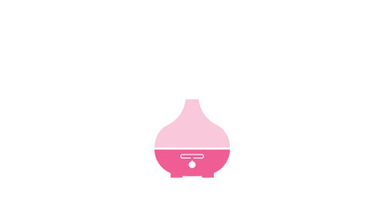 Pink humidifier icon