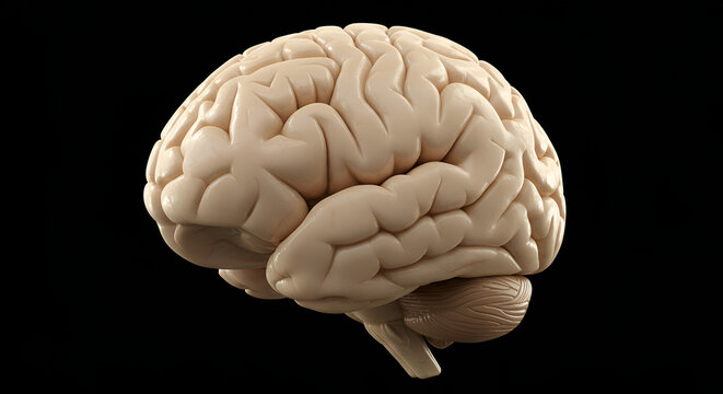 Explore the intricate human brain, a stunning anatomical model revealing complex neural structures and cognitive power for medical and educational insights