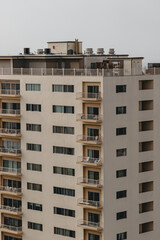 Fototapeta premium Contemporary and minimal architecture building 
