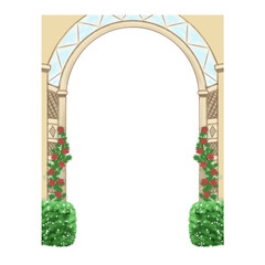 wedding border as decoration for invitation cards or greeting cards