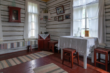 Russian oven in the house.