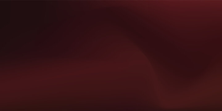 Abstract minimalist dark red brown gradient with texture. Dark cloud sunset background. Mesh presentation. Vector illustration