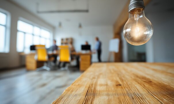 Office teamwork event with diverse adults collaborating in a modern workspace, soft lighting, and blurred background - Powered by Adobe