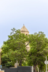 Baku, Azerbaijan. Armenian Church of Saint Gregory the Illuminator in the Fountains Square in Baku.