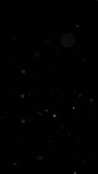 Falling dust particles with soft blur and motion. High quality 4k footage