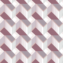 Pattern seamles geometric red color