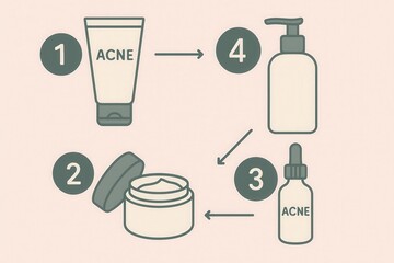 Comprehensive Guide to Treating Acne with an Effective Skincare Routine Using Cleansers Moisturizers and Serums for Clear Skin and Complexion Enhancement captured with clarity