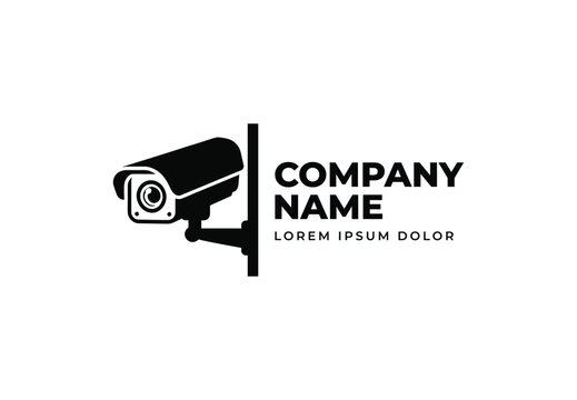 Cctv on the wall Logo design for your company branding