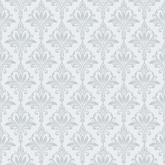 Vintage Damask Seamless Pattern Floral Vector, damask seamless pattern crafted in elegant floral style, showcasing a refined damask seamless pattern for classic decoration,