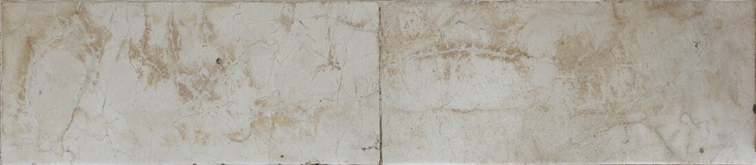 Aged white marble floor tile texture with natural details