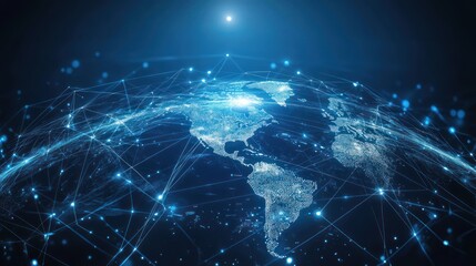 Global Network Connections and Digital Earth