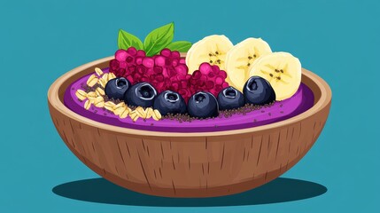 Nutritional Profile and Bioactive Components of Berry-Based Superfood Smoothie