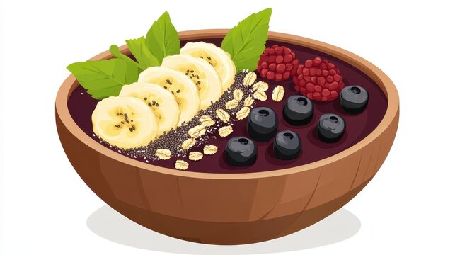 Nutritional Profiling and Bioactive Compound Analysis of Berry-Infused Acai Pulp Bowl