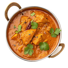 Traditional Indian Cuisine Top Down Shot