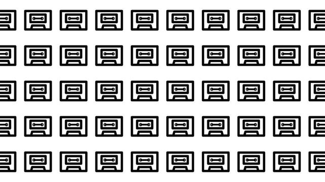 Repeating mini usb symbols pattern. Ideal for techrelated designs, backgrounds, electronic products branding, web design, or digital technology concepts.