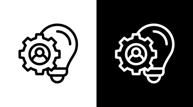 Competency With Icon Set Design