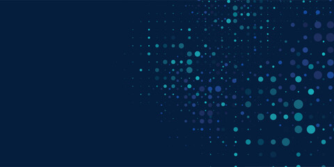 Pixel background. Abstract gradient background. Neon dots. Technological Vector illustration eps10