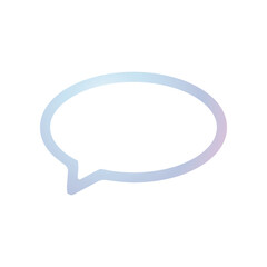 Bubble Speech icon design template