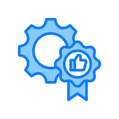 Best Practices blue icon 