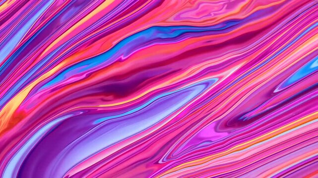 Abstract Vibrant Colorful Liquid Swirl Background Psychedelic Art, Fluid Motion, and Energy