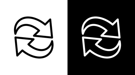 Refresh With Icon Set Design