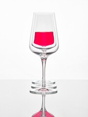  Wine in wine glass perspective.