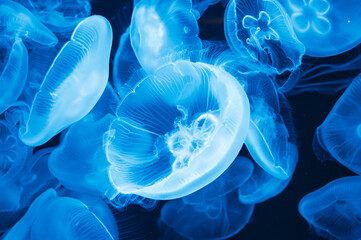 静寂に漂う青の舞