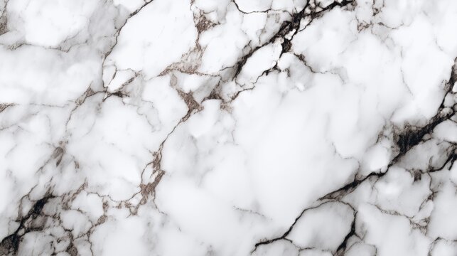 Elegant white marble texture with striking black veins and natural patterns for interior design, architecture, and decorative backgrounds