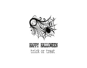 Fototapeta premium happy helloween trick or treat