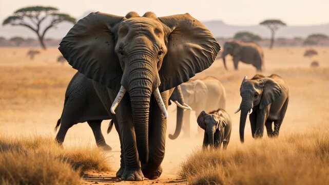 Majesty of Elephants Thriving in Their Habitat: A Look at Wildlife Conservation Amidst Urban Expansion in Botswana