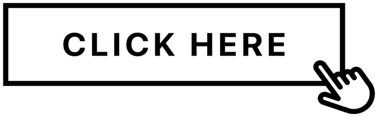 Fototapeta premium ClickHere、詳細はコチラ、詳しくはコチラなどシンプルなボタンフレームのアイコンイラスト3