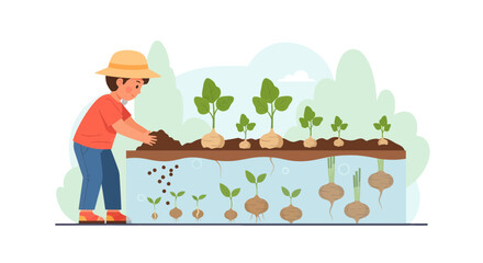 Cultivating A Visual Harvest: Planting, Growth, And The Rewards Of Gardening